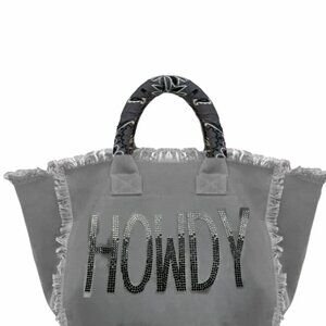 Howdy Fringe Canvas Bag